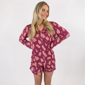 In my Sundays pajama set nwt